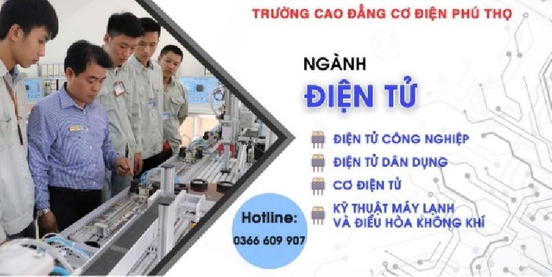 Học ngành Điện tử - Điện lạnh tại PCEM  -  Sự lựa chọn thiết thực